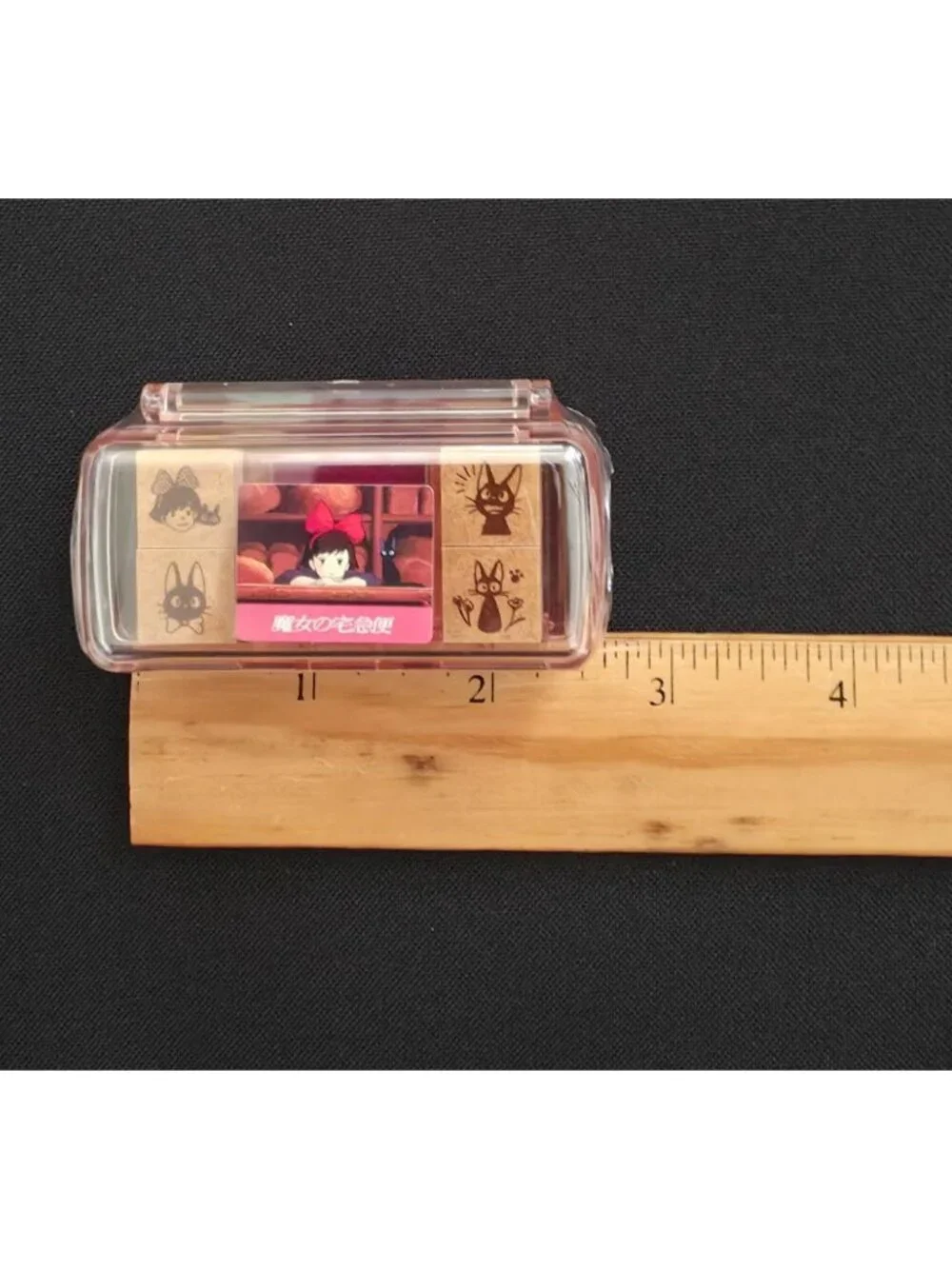 Studio Ghibli Park Japan Kikis Delivery Service Mini Rubber Stamp Set + Ink Pad